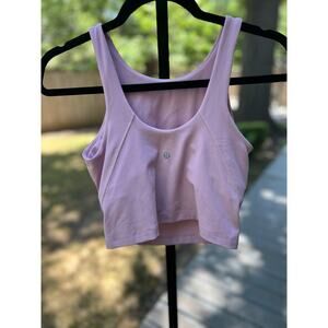 Lululemon Align Tank size 6 Cup Pads Included